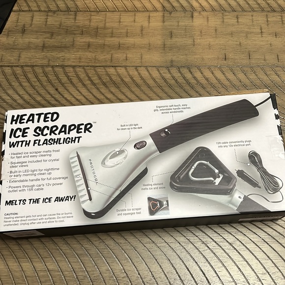 NWT heated ice scraper! Great for winter - Picture 4 of 5